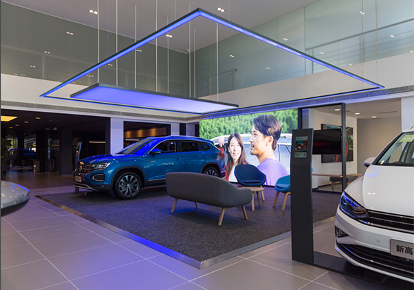 一汽大眾4S店展廳